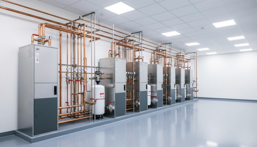 Del diseño a la operación: todo sobre sistemas de calentamiento de agua para alta demanda